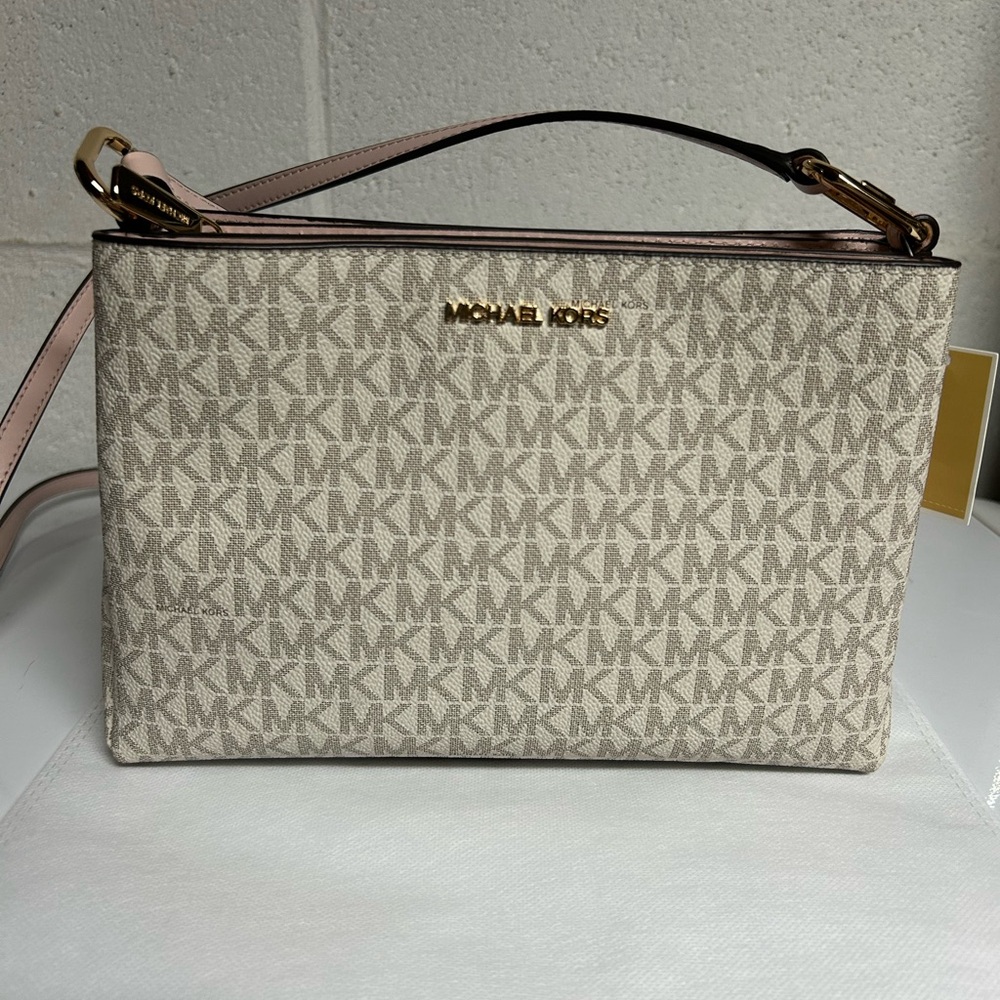 Michael Kors Trisha Triple Compartment Crossbody Bag
